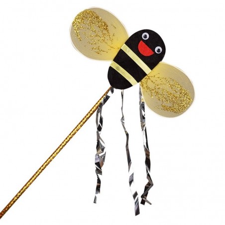 Costume complet de fée abeille pour fille baguette magique
