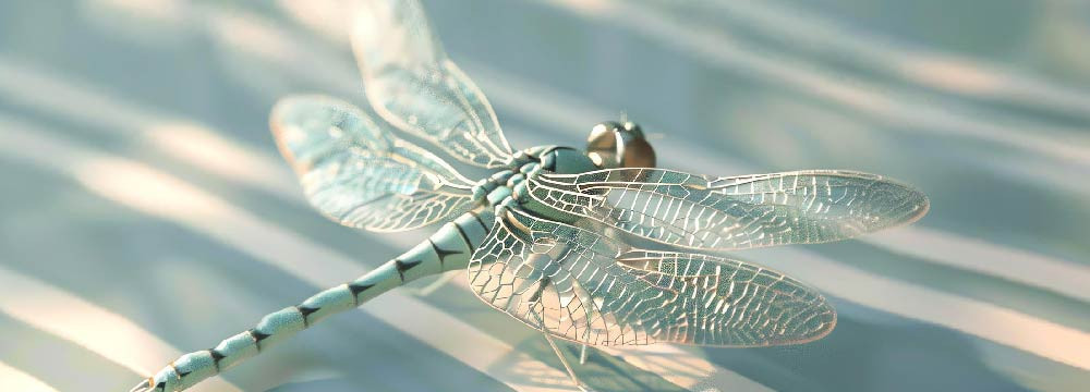 Anello libellula, fascia natura e idea regalo elegante