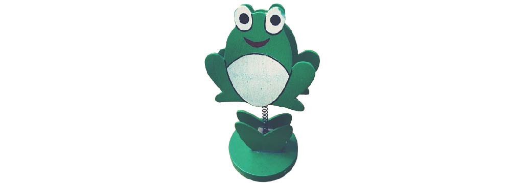 Adesivo rana, sticker natura e deco da personalizzare
