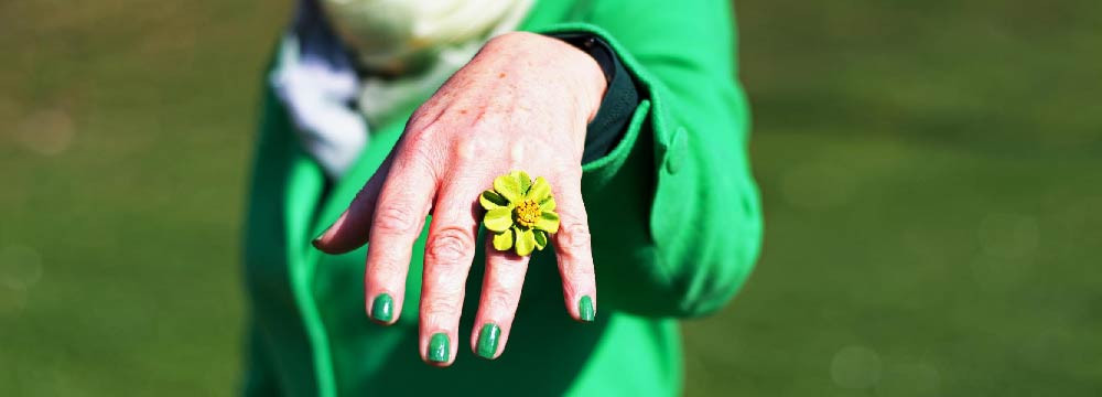 Anello ape: donna, argento, placcato oro e regolabile