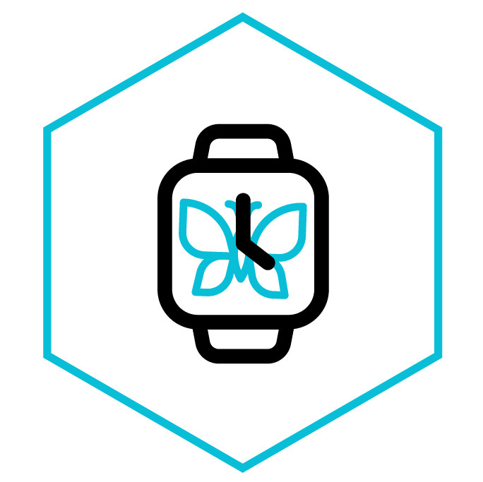 Icona della categoria Orologi Farfalla