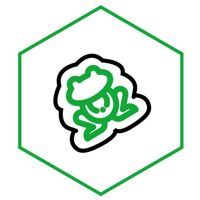 Icona della categoria Adesivi Rane