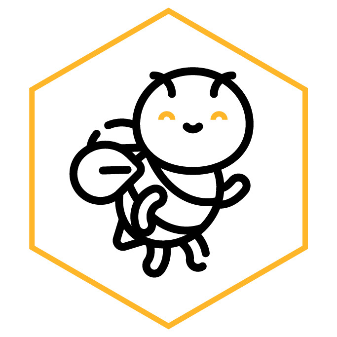 Icona della categoria Mascotte Api